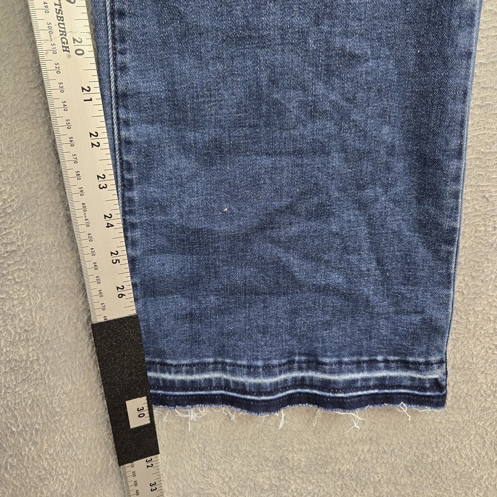 Lucky Brand Women Jeans 10/30A Blue Denim Bootcut 29.5" Inseam Raw Hem - Picture 8 of 12